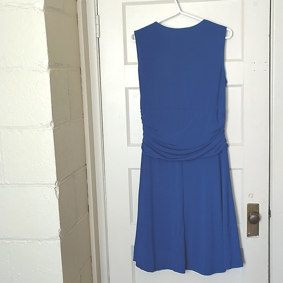 EUC Avon Size M Blue Sleeveless Dress - Picture 6 of 7